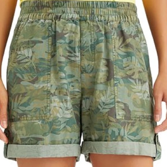 Sanctuary Camo Print Trailblazer Shorts Size 25 - Picture 11 of 17